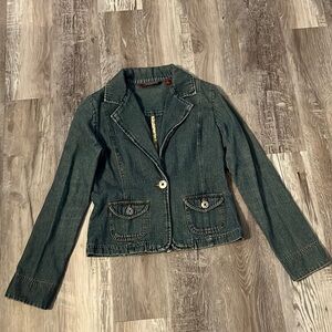 SO denim blazer jacket size M